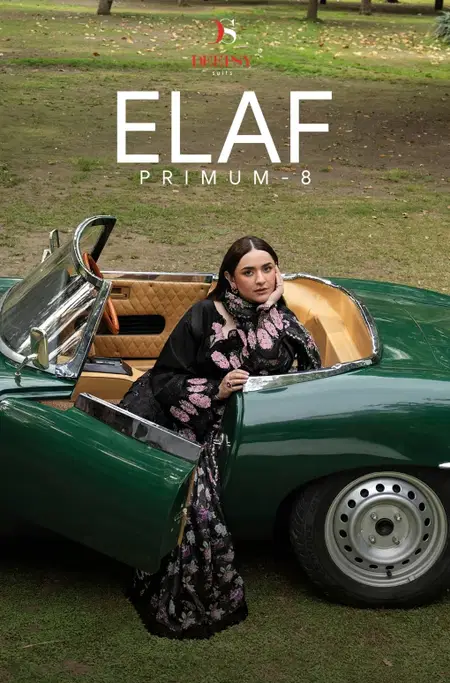 Elaf Premium Vol 8 By Deepsy Cotton Pakistani Dress Material
